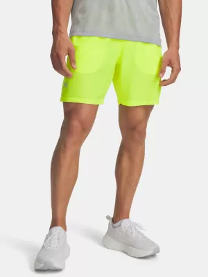 Pantaloni scurți pentru bărbați UNDER ARMOUR UA LAUNCH 7 SHORTS CHIHLIMBAR