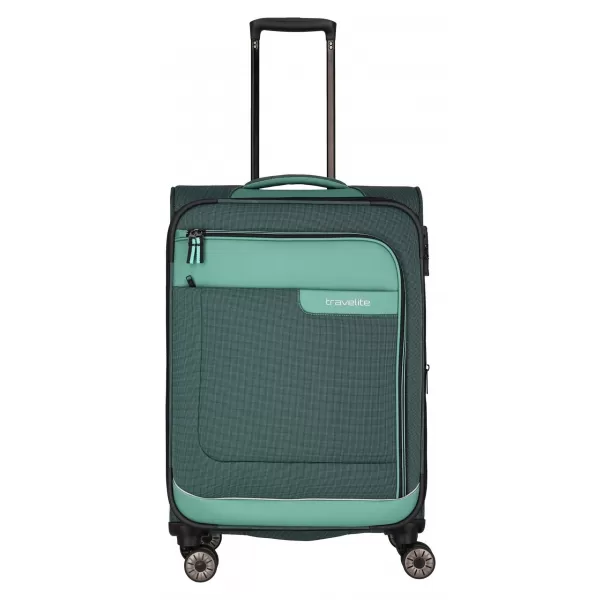  Valiză TRAVELITE VIIA 4W M VERDE 