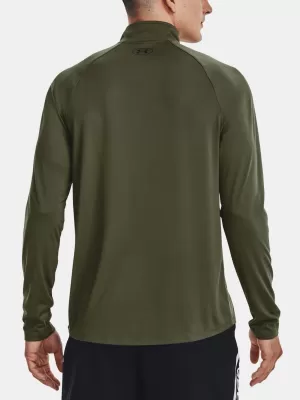 Tricou pentru bărbați UNDER ARMOUR UA TECH 2.0 1/2 ZIP 1328495-392 VERDE