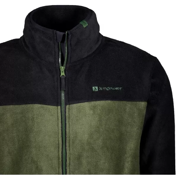  Hanorac pentru bărbați din fleece ALTISPORT GAMEL KAKI 