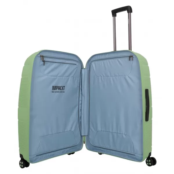  Valiză IMPACKT IP1 L Spring green VERDE DE PRIMĂVARĂ 