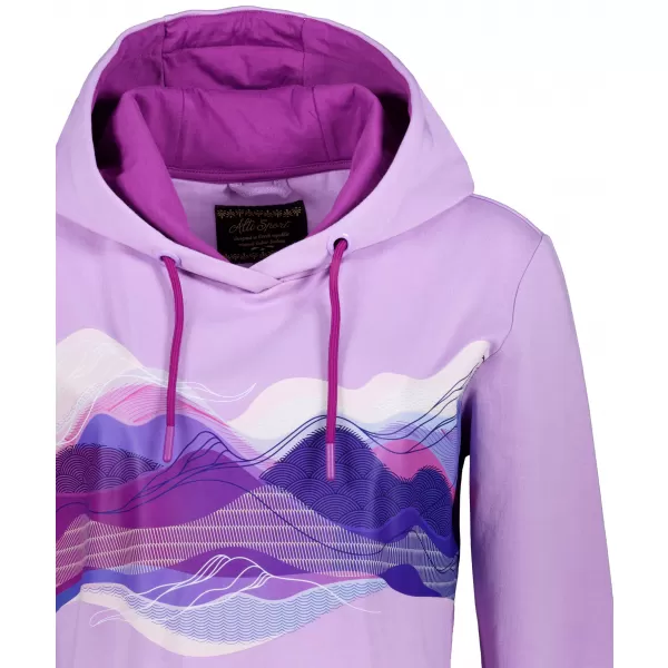  Hanorac de dama ALTISPORT GAE VIOLET DESCHIS 
