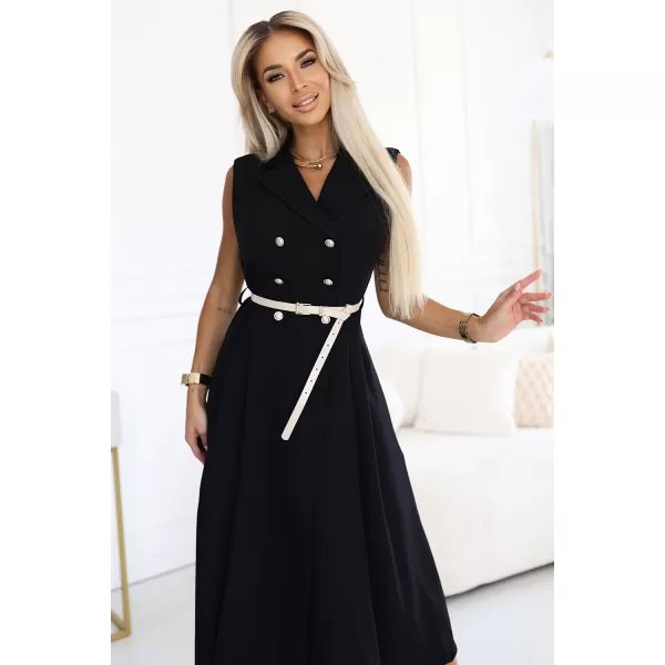  Rochie NUMOCO 596-3 NEGRU 