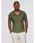 Tricou pentru bărbați OMBRE OM-POSS-0157 MĂSLIN