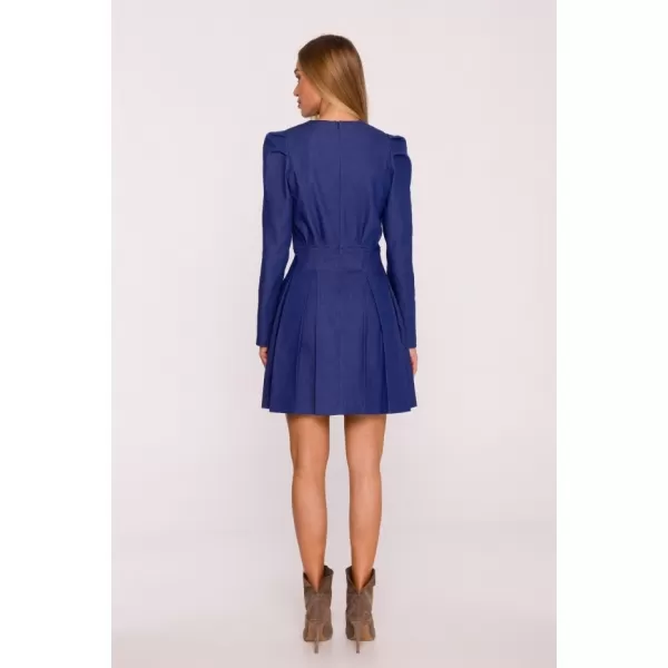  Rochie MOE M884 ALBASTRU 