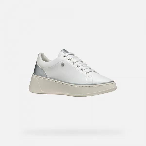  Adidași de damă GEOX SUNNETTY ALB 