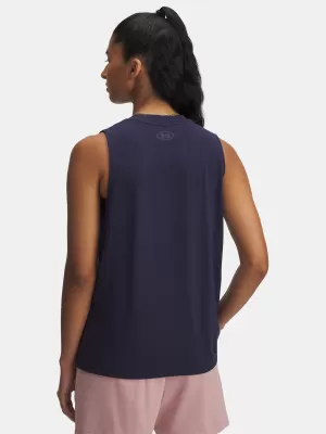 Maieu de damă UNDER ARMOUR UA VARSITY TANK 6005631-410 ALBASTRU