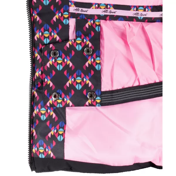  Geaca de iarna dama ALTISPORT GARDIN NEGRU 