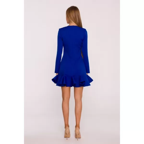  Rochie MOE M880 ALBASTRU REGAL 