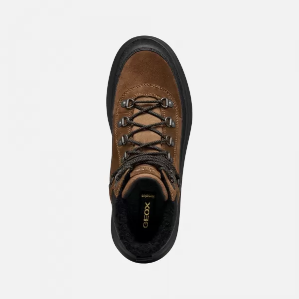  Pantofi pentru bărbați GEOX GRANITO + GRIP B A G011188 MARO ÎNCHIS 