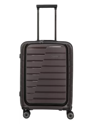 Valiză TRAVELITE AIR BASE 4W S FRONT POCKET CAFEA