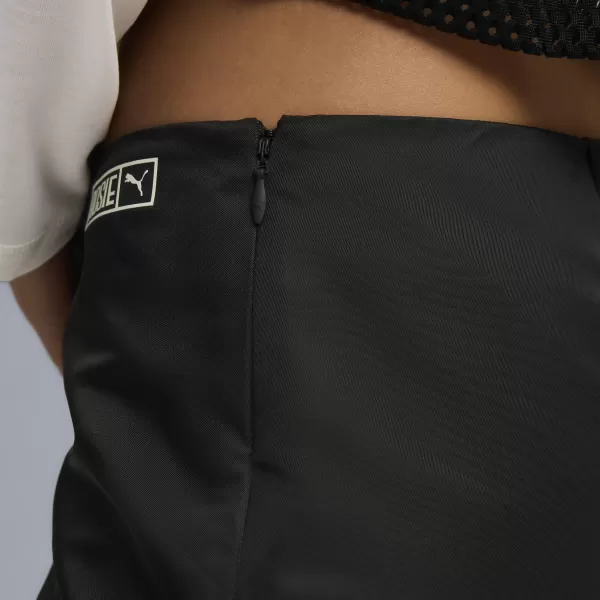  Fusta doamnelor PUMA X ROSÉ MICRO MINI SKIRT 63379801 PUMA NEGRU 