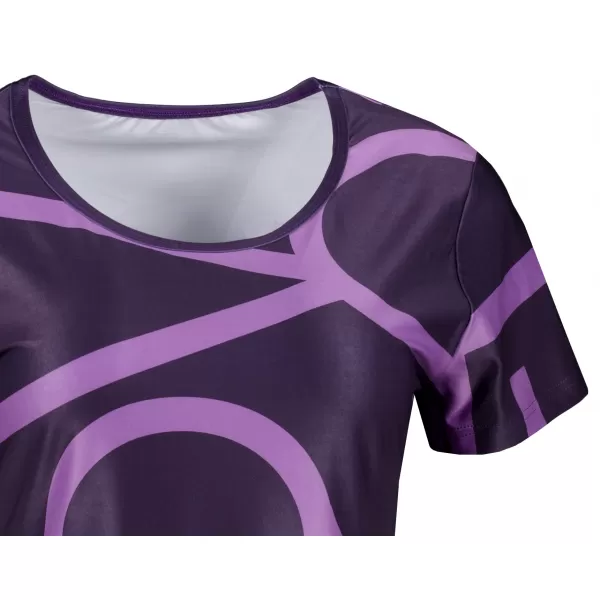  Tricou premium extins pentru femei ALTISPORT VOJ/ALW085SAT02 ROZ 
