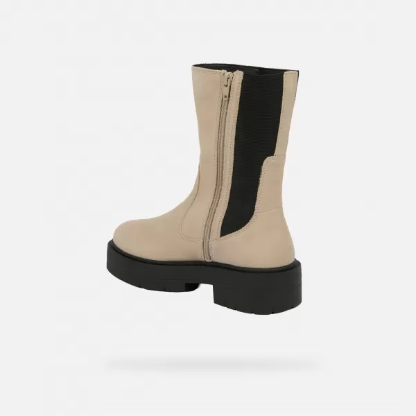  Pantofi de dama GEOX SPHERICA EC7 G015004 BEJ 