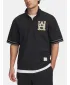 Tricou pentru bărbați UNDER ARMOUR COURTSIDE SHIRT 1390122-001 NEGRU