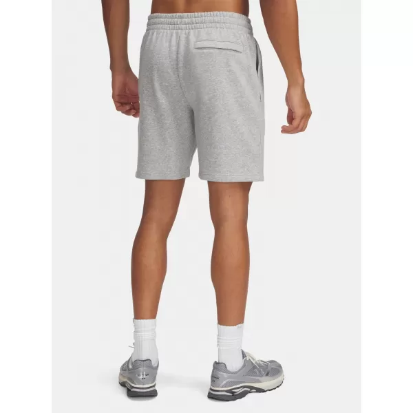  Pantaloni scurți pentru bărbați UNDER ARMOUR UA ICON FLEECE SHORT 1380377-011 GRI 