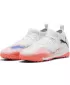 Pantofi pentru bebeluși PUMA FUTURE 8 MATCH TT + MID JR 10861601 WHITE/ ALB/PUMA NEGRU/ROȘU STRĂLUCITOR