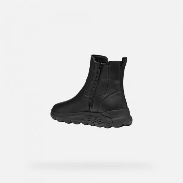  Pantofi de dama GEOX SPHERICA 4X4 ABX G009462 NEGRU 