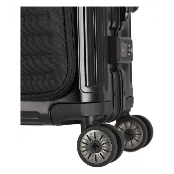  Valiză TRAVELITE NEXT 4W S FRONT POCKET NEGRU 