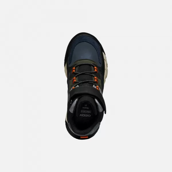  Botine pentru baieti GEOX FLEXYPER PRO BOY B J56NBA0ME22C0033 ALBASTRU ÎNCHIS 