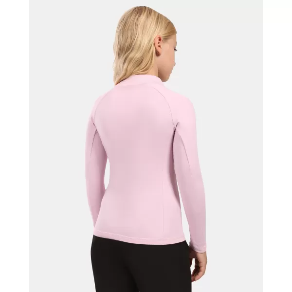  Tricou termic pentru copii KILPI WILLIE-J ZJ0503KI ROZ DESCHIS 