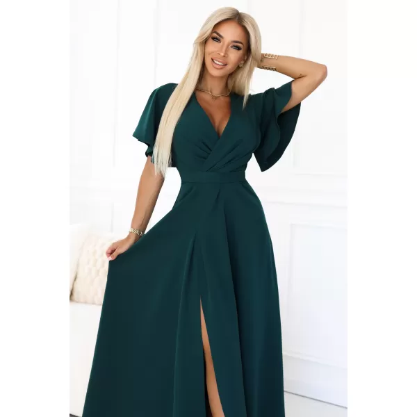  Rochie NUMOCO JENNIFER 581-8 VERDE STICLA 