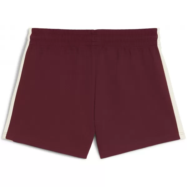  Pantaloni scurți pentru doamne PUMA T7 PINTUCK SHORTS 4' 63213996 RUBY SHIMMER 