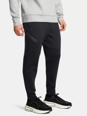 Pantaloni de trening pentru bărbați UNDER ARMOUR UA UNSTOPPABLE FLC JGR EU 1389353-001 NEGRU