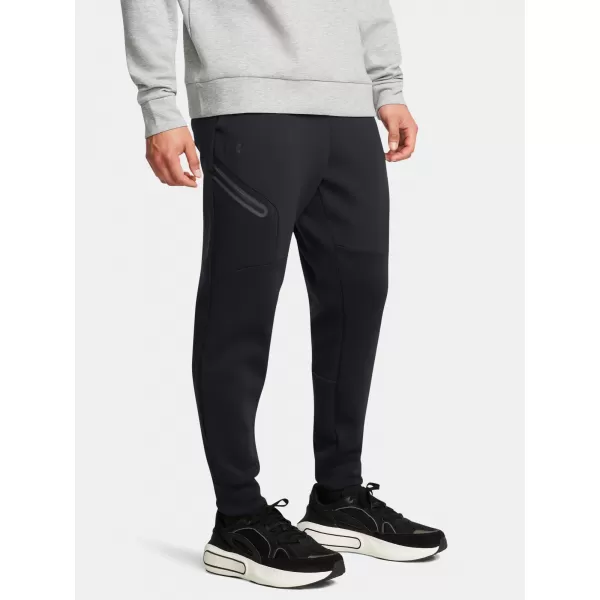  Pantaloni de trening pentru bărbați UNDER ARMOUR UA UNSTOPPABLE FLC JGR EU 1389353-001 NEGRU 