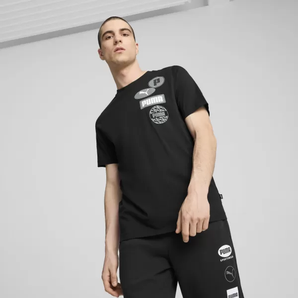  Cămaşă PUMA GRAPHICS ICON TEE 68320801 PUMA NEGRU 