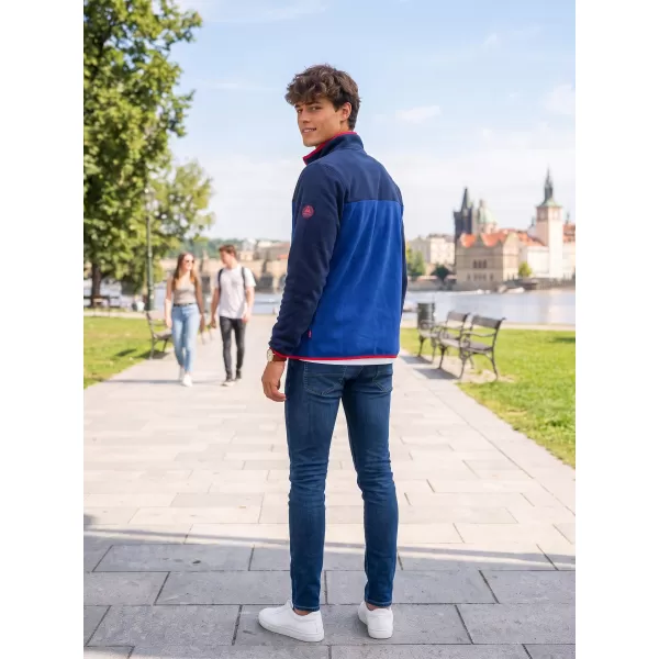  Hanorac pentru bărbați din fleece ALTISPORT GAMEL ALBASTRU 