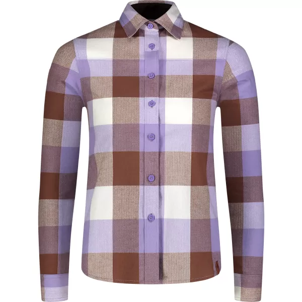  Cămașă de flanel pentru femei NORDBLANC HALCYON NBSSL8244 VIOLET 