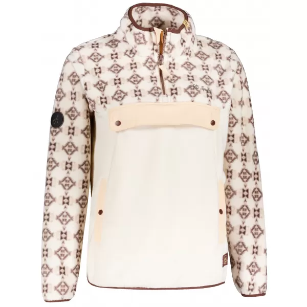  Hanorac de damă din fleece ALTISPORT GEMMY BEJ 