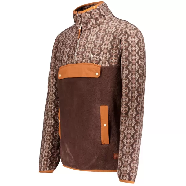  Hanorac pentru bărbați din fleece ALTISPORT GARM MARO 