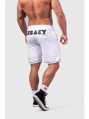 Pantaloni scurți bărbați FIRST PICK 379 White Nebbia