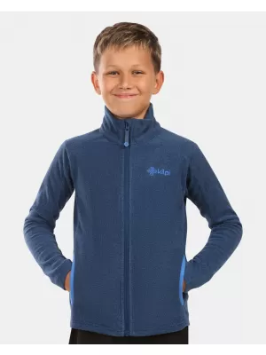Hanorac fleece pentru copii KILPI GLAMER-J ZJ0203KI ALBASTRU ÎNCHIS