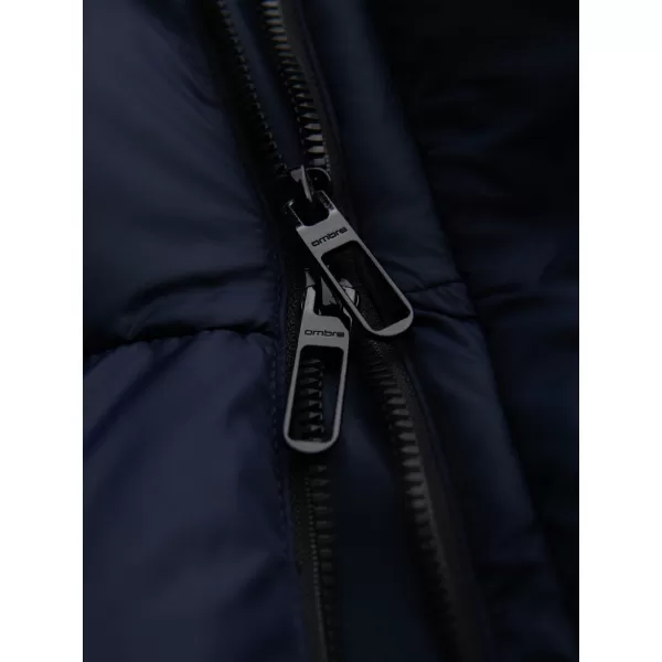  Sacou OMBRE OM-JAHP-0238 ALBASTRU MARIN 