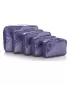 Set de organizatori HEYS METALLIC PACKING CUBE 5PC OBICEIURI