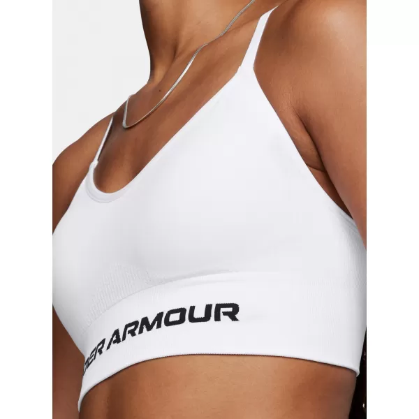  Sutien de damă UNDER ARMOUR VANISH SEAMLESS LOW BRA 1384417-100 ALB 