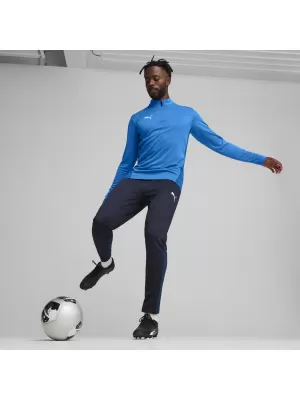Cămaşă PUMA TEAMGOAL TRAINING 1/4 ZIP TO 658629_02 LIMONADĂ ALBASTRĂ ELECTRICĂ/ALB/ECHIPĂ REGALĂ