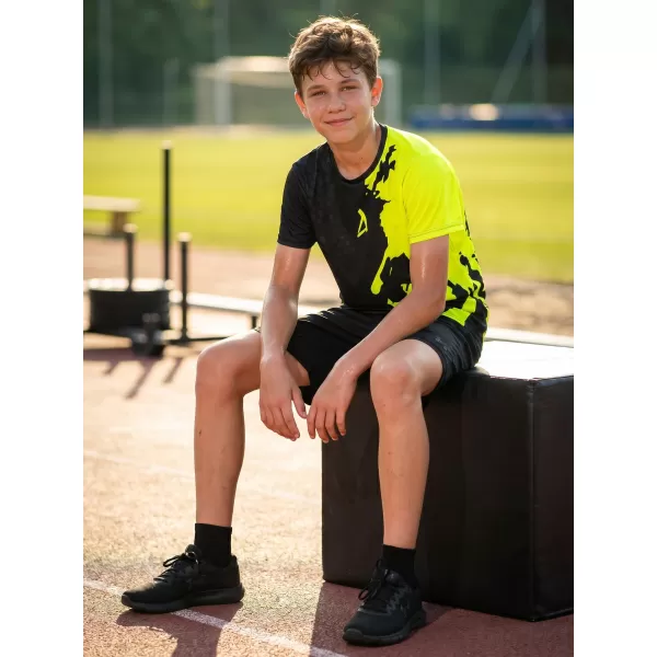  Premium funcțional pentru copii ALTISPORT VOJ/ALM112TR01 GALBEN-FLUX NEGRU 
