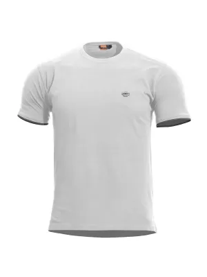tricou PENTAGON LEVANTES CREWNECK STRIPES K09026 ALB