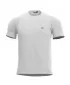 tricou PENTAGON LEVANTES CREWNECK STRIPES K09026 ALB