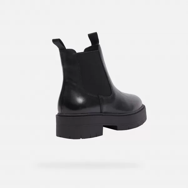  Pantofi de dama GEOX SPHERICA EC7 G009692 NEGRU 