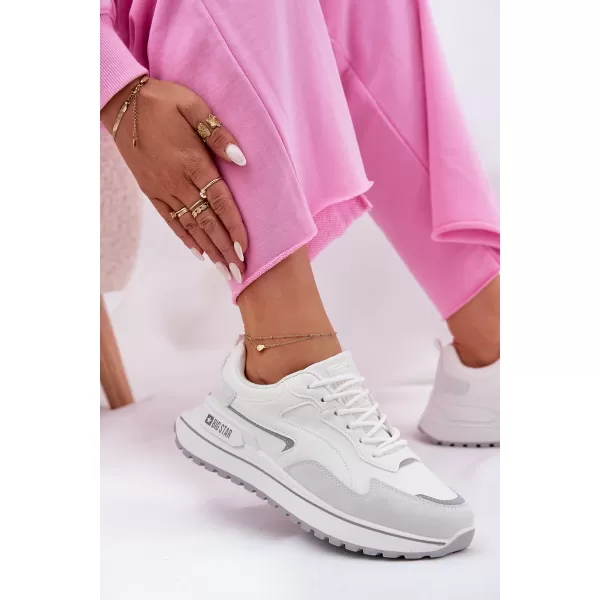  Adidași de damă BIG STAR RR274A213 WHITE Pantofi Big Star 