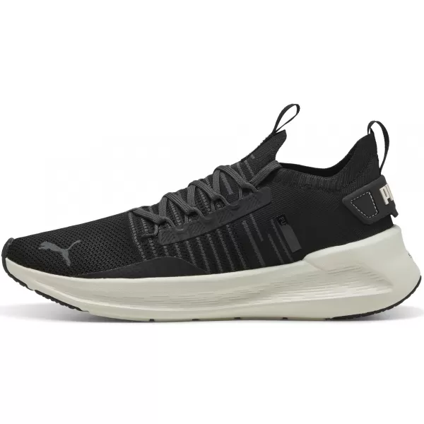  Cizme PUMA SOFTRIDE SYMMETRY FUZION LS 31148210 PUMA NEGRU/GRI ÎNCHIS 