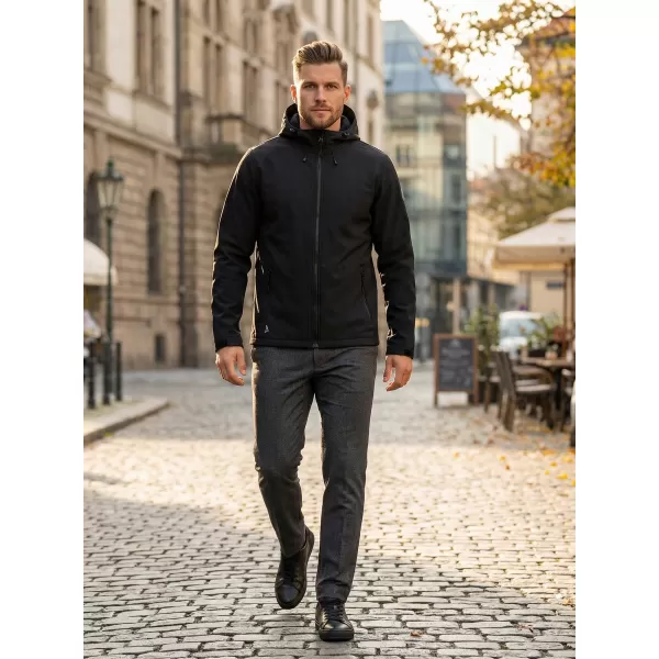  Jacheta pentru bărbați ALTISPORT NEWET NEGRU 