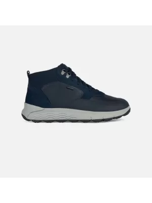 Botine pentru bărbați GEOX SPHERICA 4X4 B ABX G008015 ALBASTRU ÎNCHIS