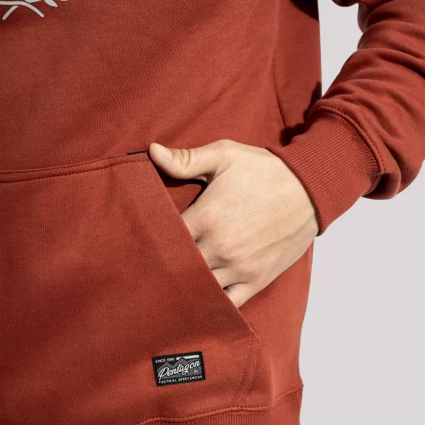  Hanorac PENTAGON PHAETON HOOD SWEATER K09021-LA83 SPRINGBOK VERDE 