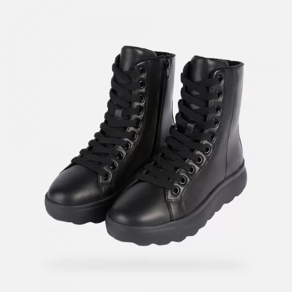  Pantofi de dama GEOX SPHERICA EC4.1 G004210 NEGRU 
